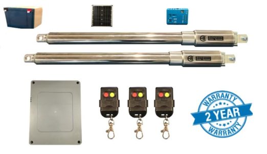 double swing gate opener